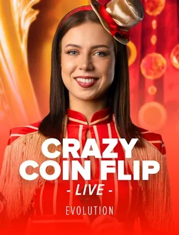 Crazy Coin Flip studio feed from Evolution